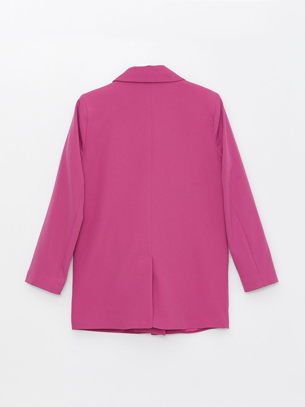 Sacou Jachetă cu Nasturi, Regular, Mânecă Lungă pentru Femei-6