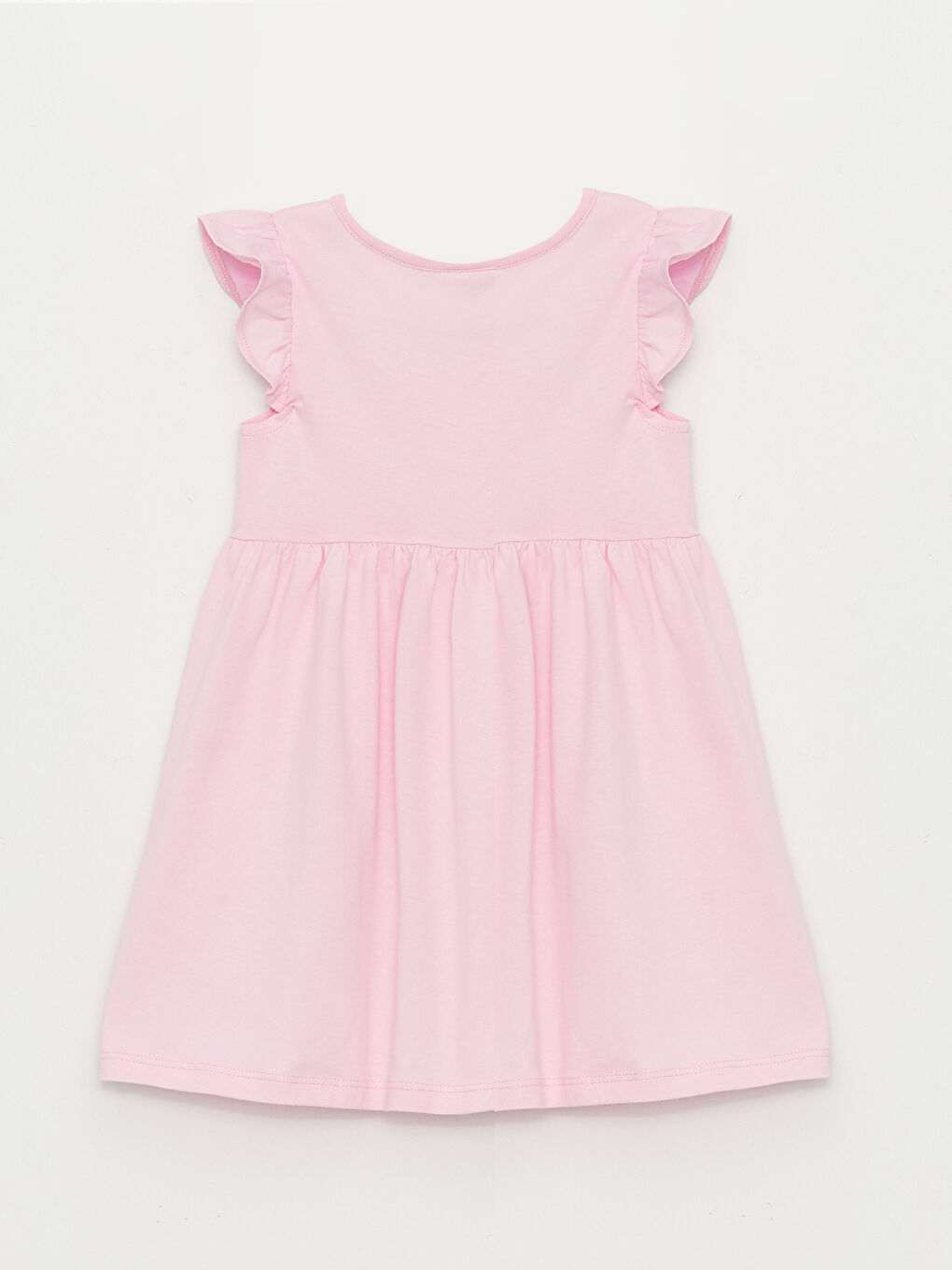 Crew Neck Printed Baby Girl Dress -S3DH91Z1-G7H