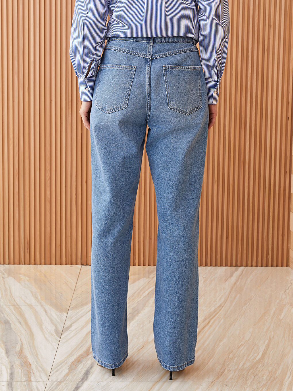 جينز مستقيم للسيدات-4