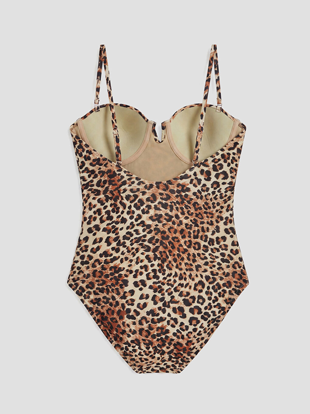 Strap Patterned Women's Swimwear-1