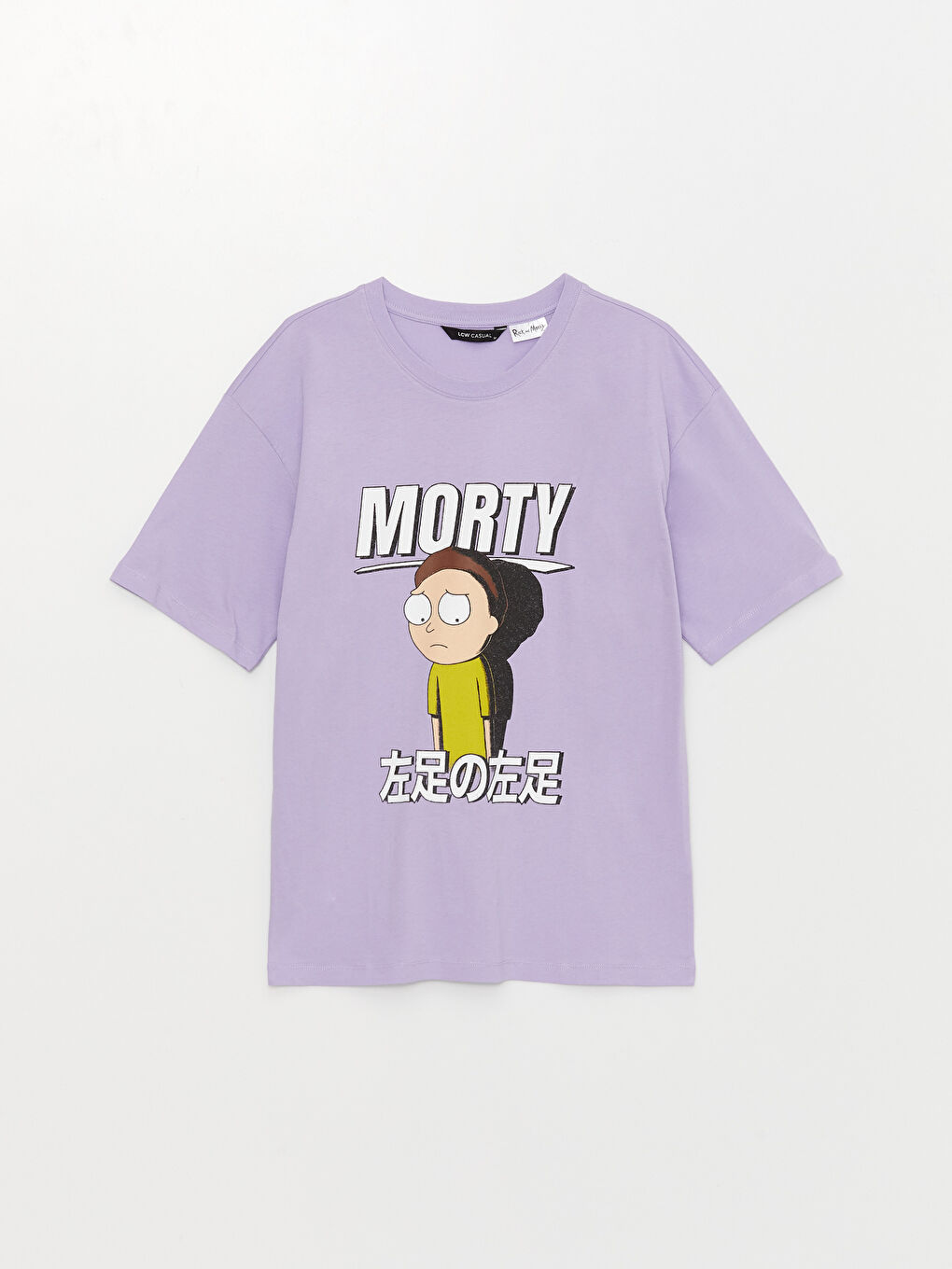 Crew Neck Short Sleeve Rick and Morty Printed Jersey Men's T-Shirt-5
