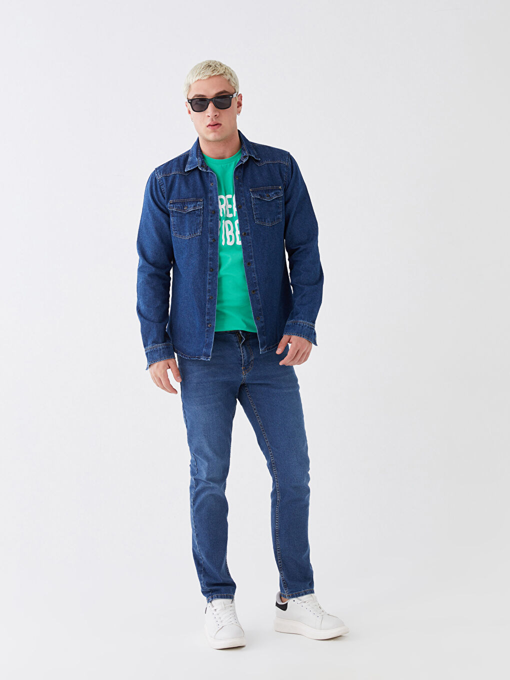 Mavi Slim Fit Erkek Jean Pantolon-1