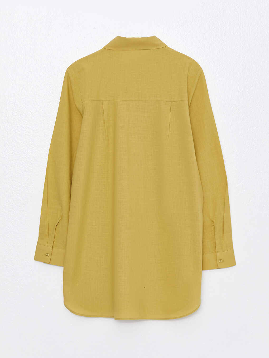 Plain Long Sleeve Women's Shirt Tunic-6