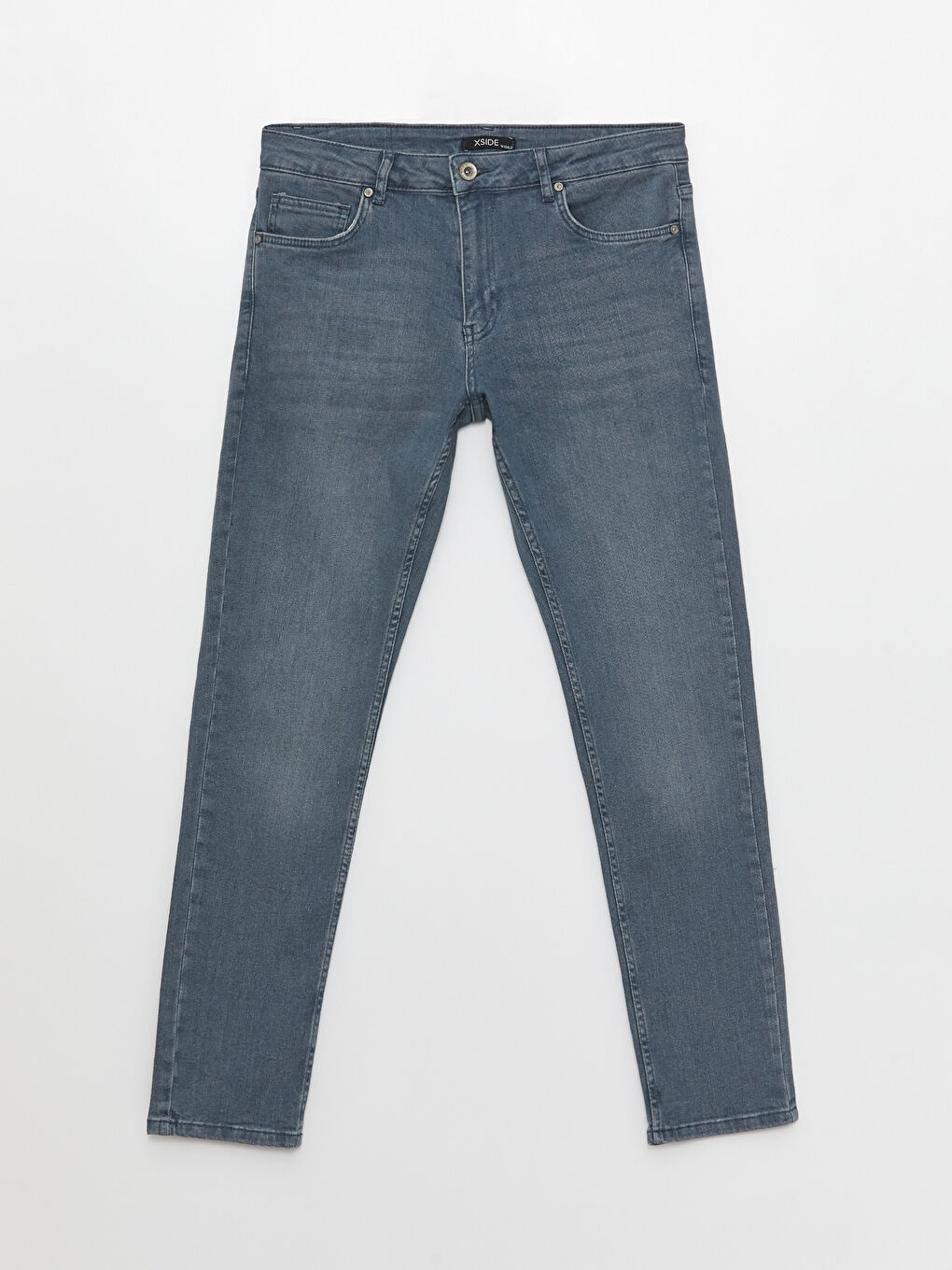 Lacivert Slim Fit Erkek Jean Pantolon-5