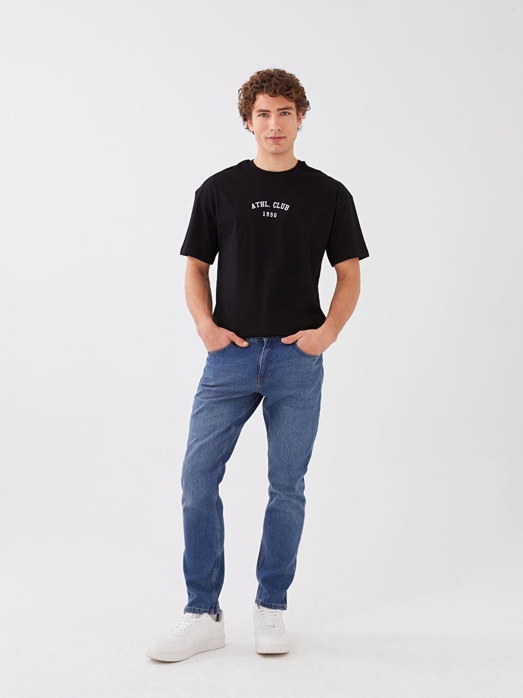 Мужские джинсы слим фит