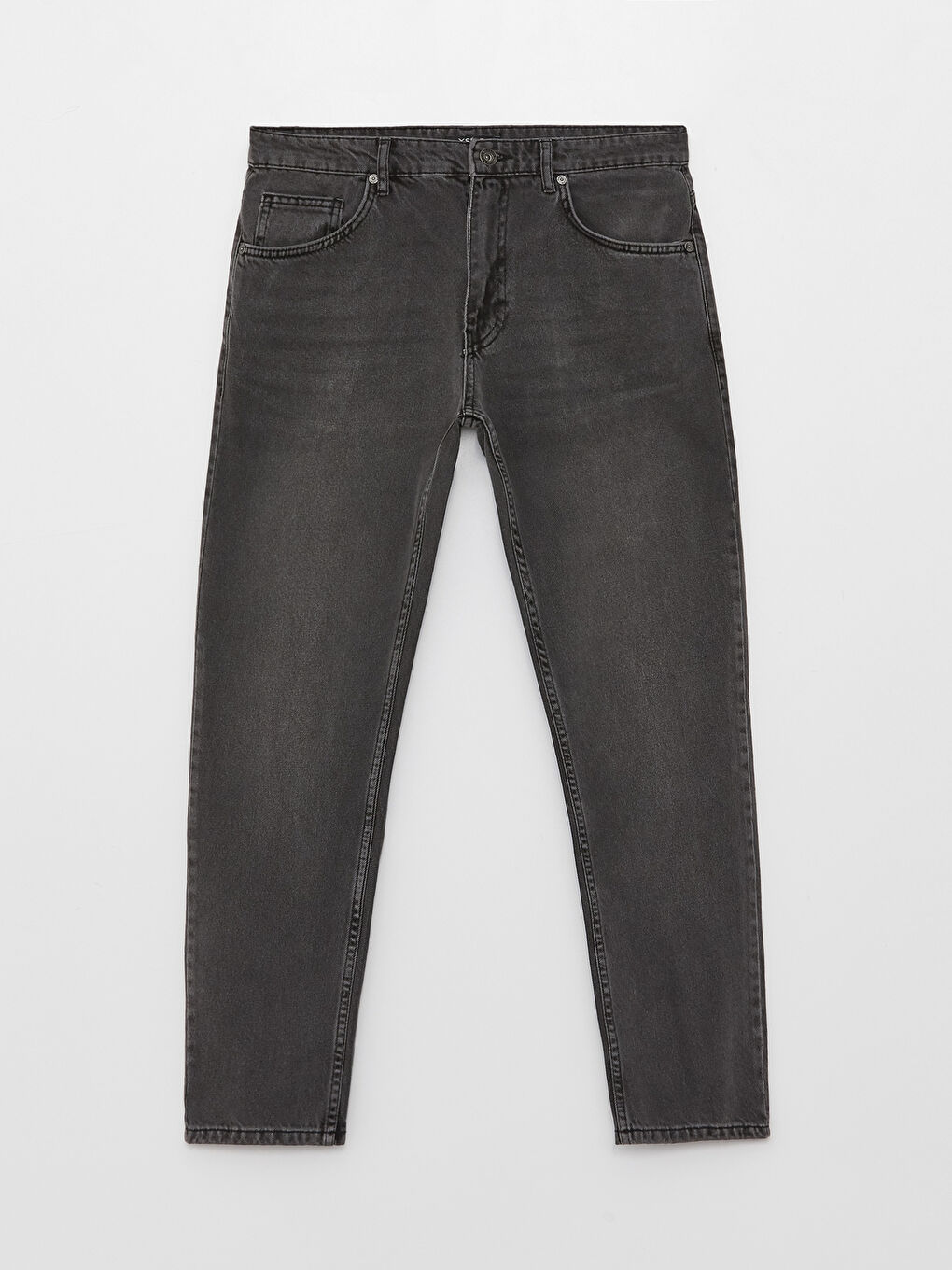 Gri Slim Fit Erkek Jean Pantolon-6