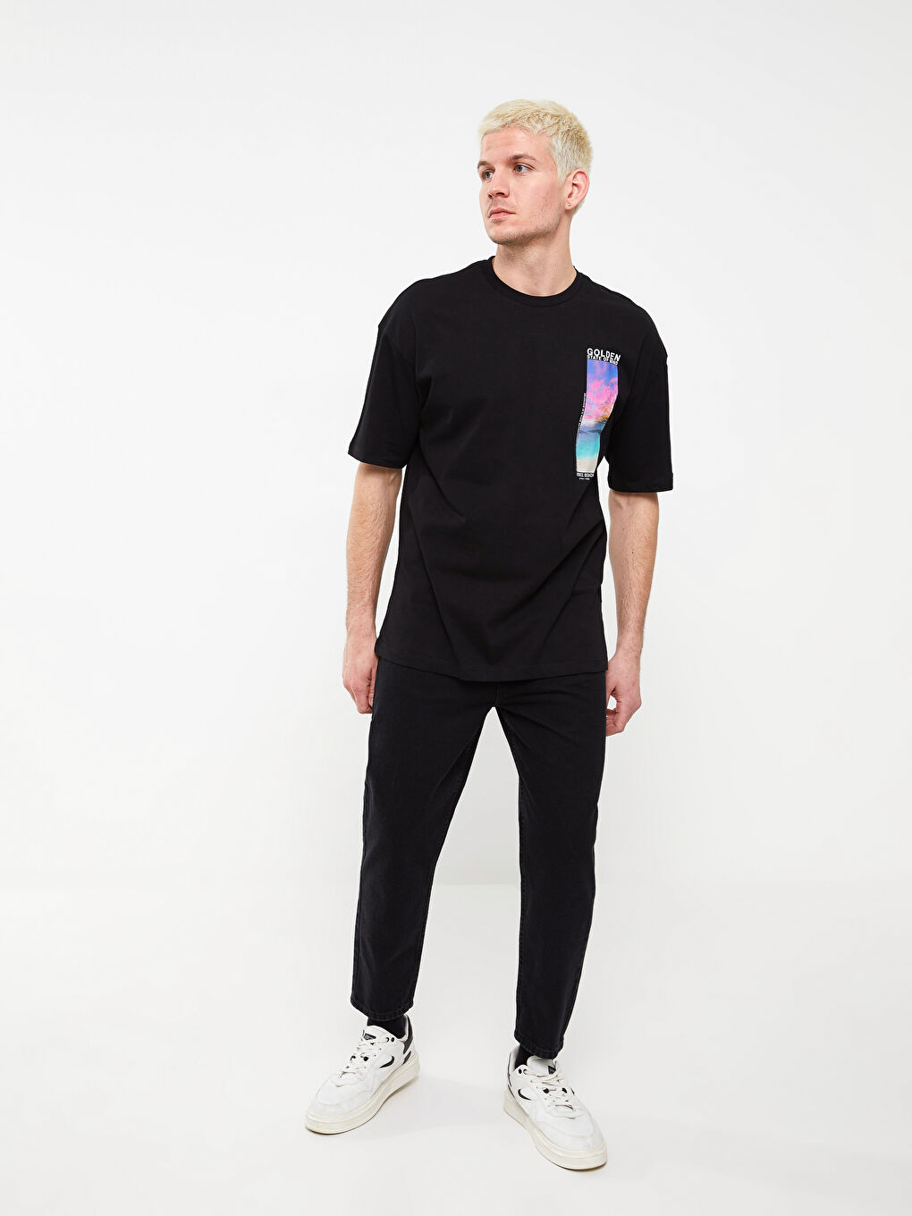 Jean Coupe Décontractée pour Hommes-1