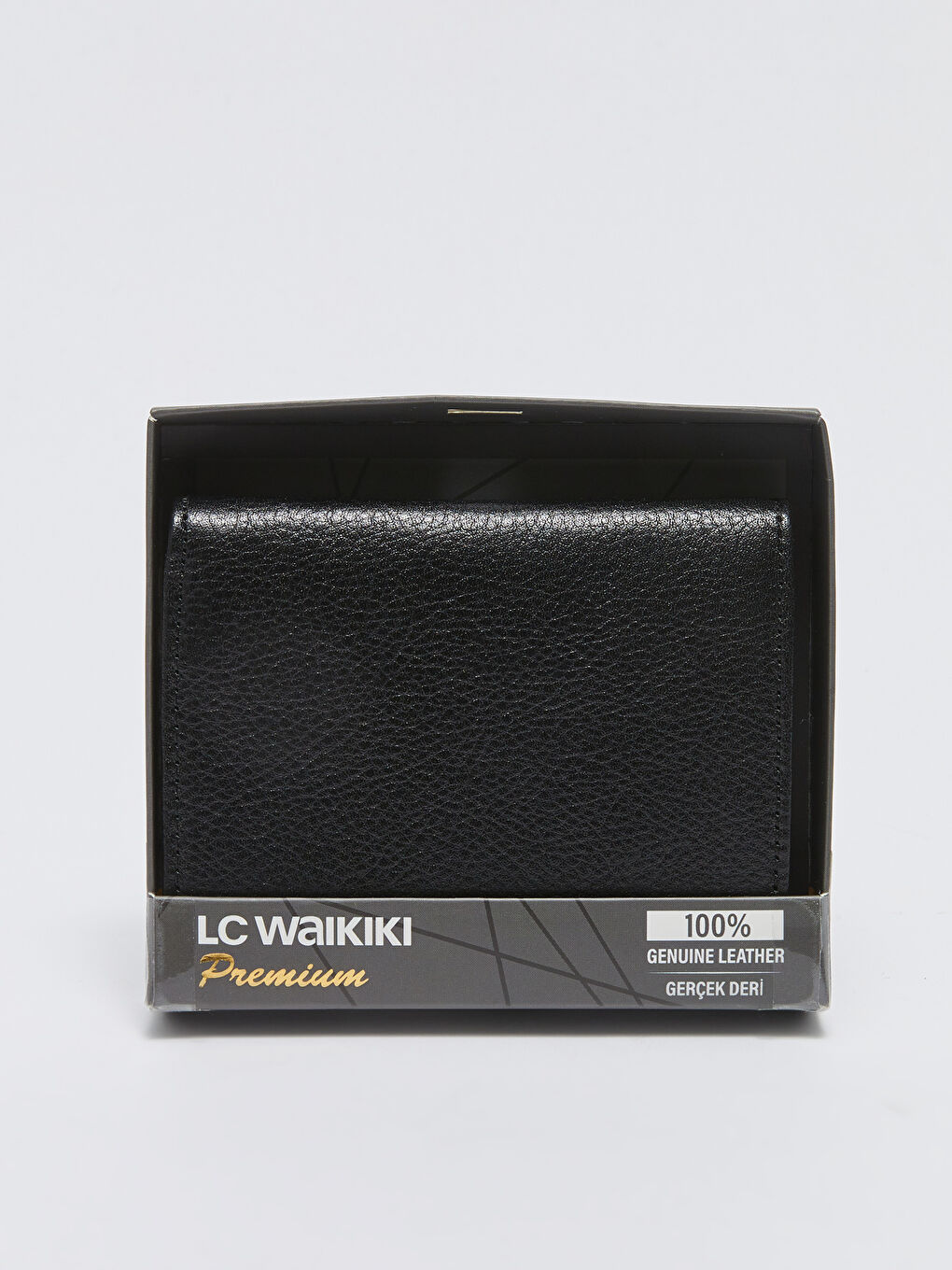 Siyah Hakiki Deri Erkek Cüzdan
