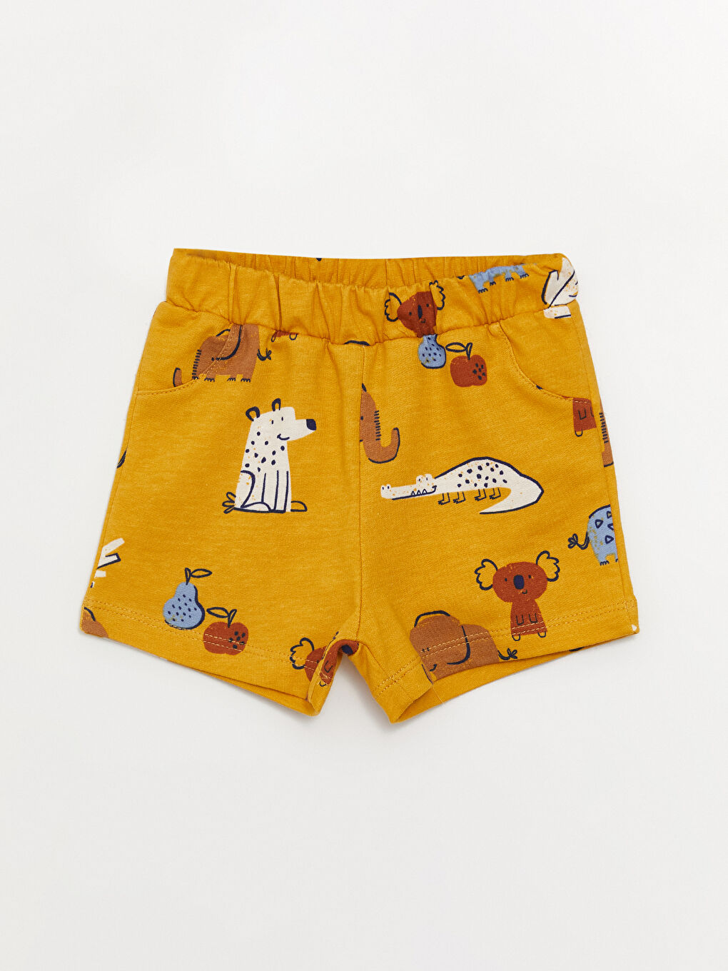 Дөңгелек жағалы ұл балаларға арналған футболка мен шорты 2 данадан тұратын-2