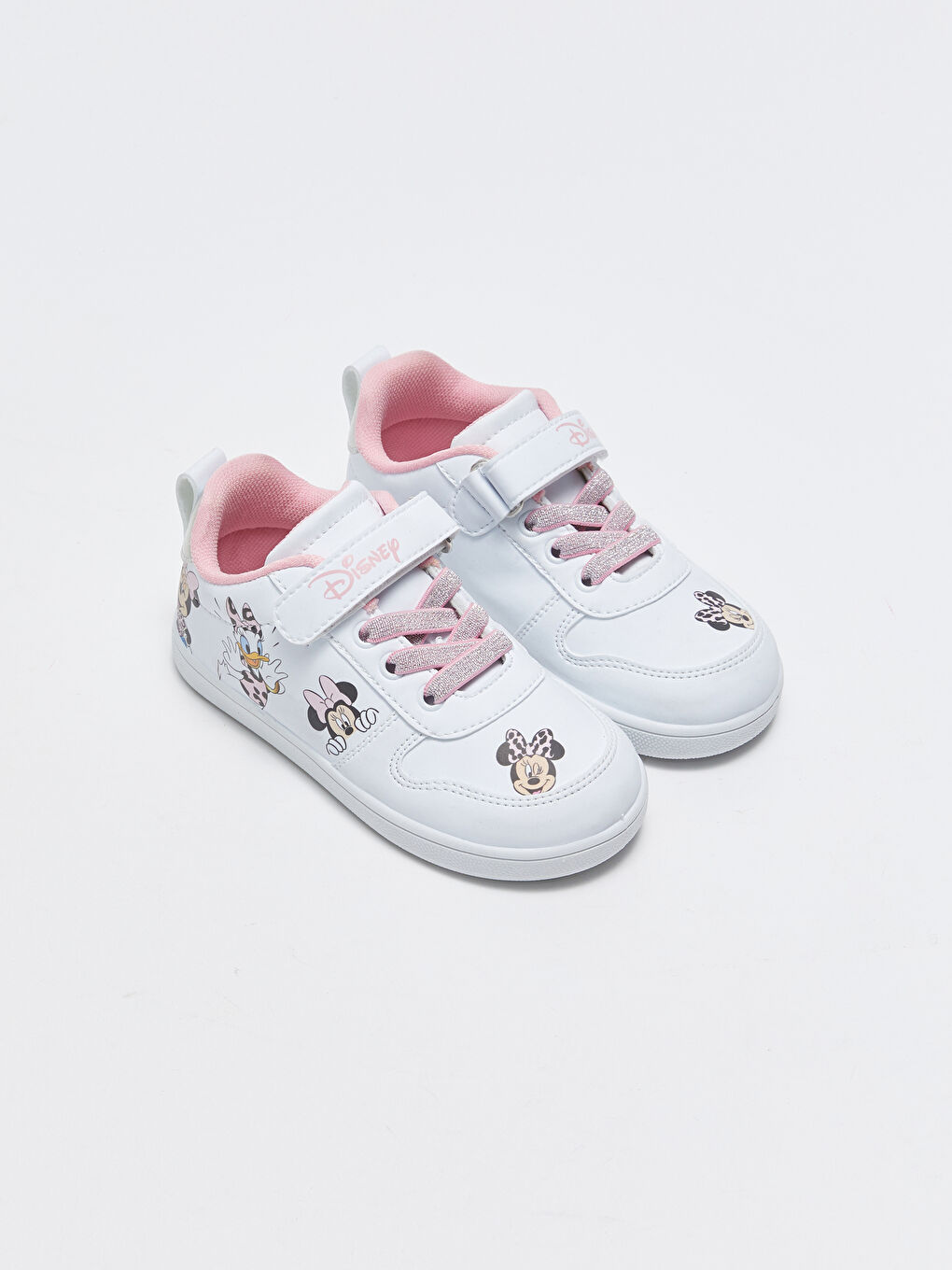 LCW STEPS Minnie Mouse Licensed Lace-Up Baby Girl Sneakers