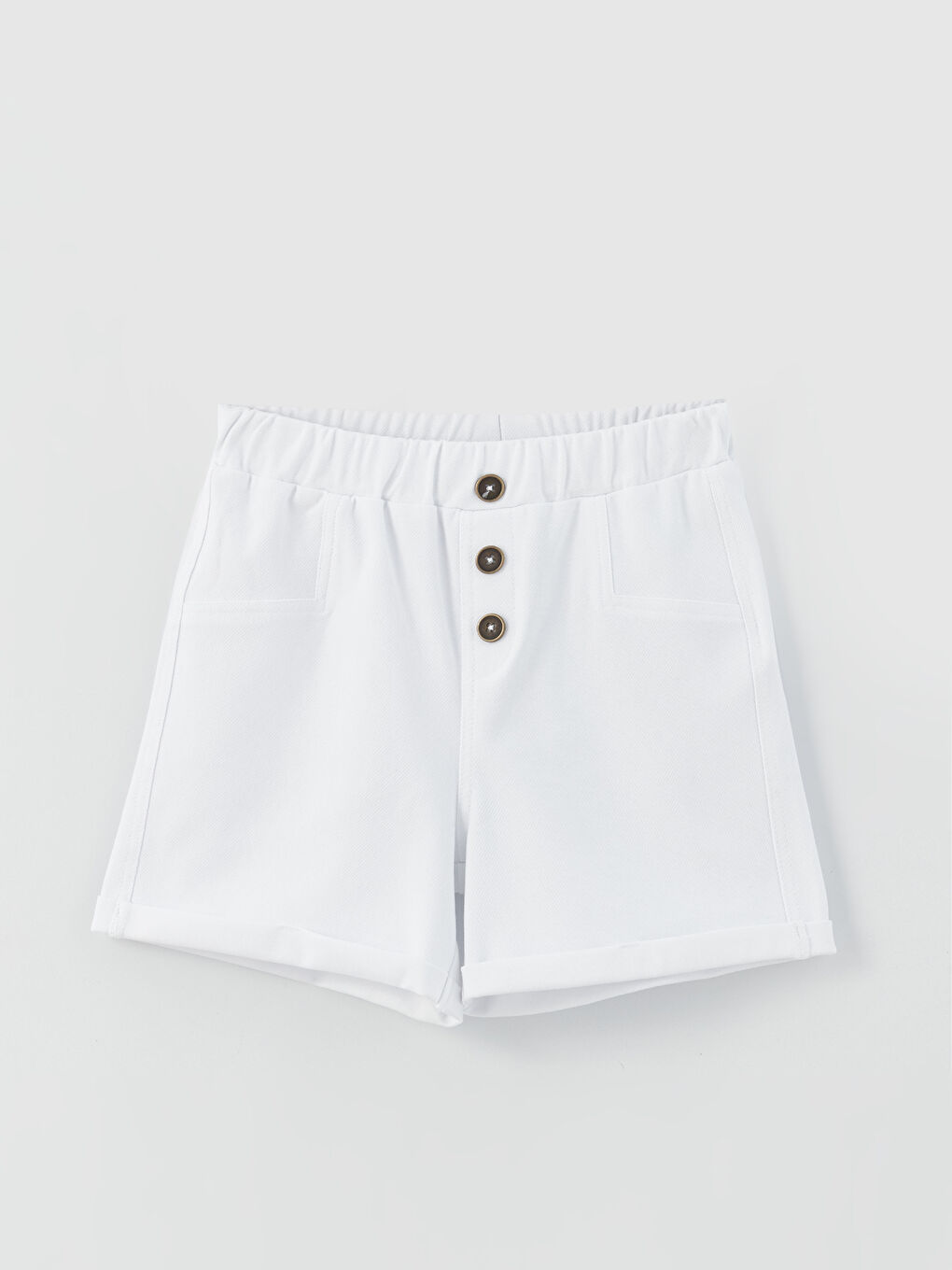 Шорты для девочек с эластичным поясом-3