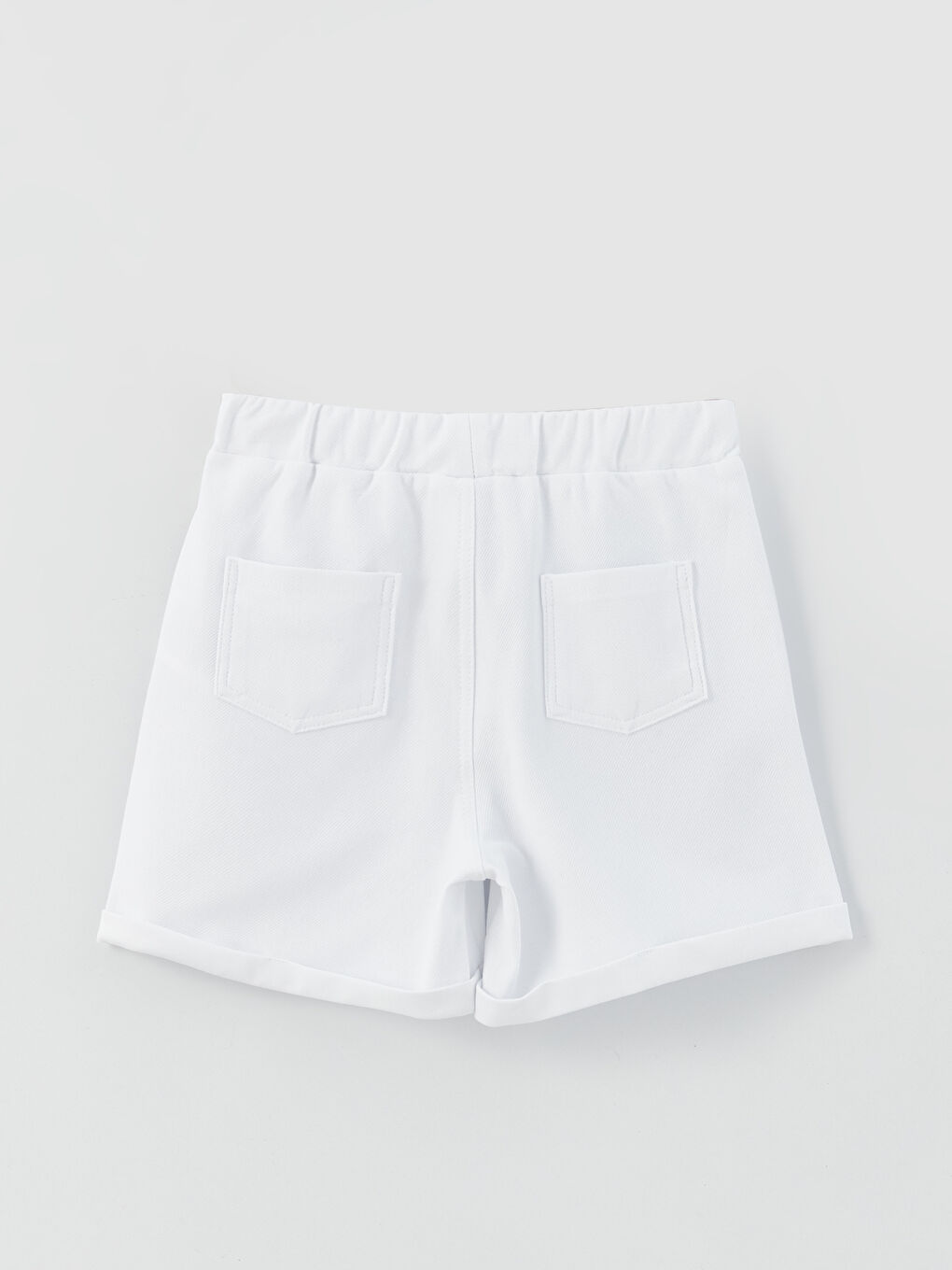 Шорты для девочек с эластичным поясом-4