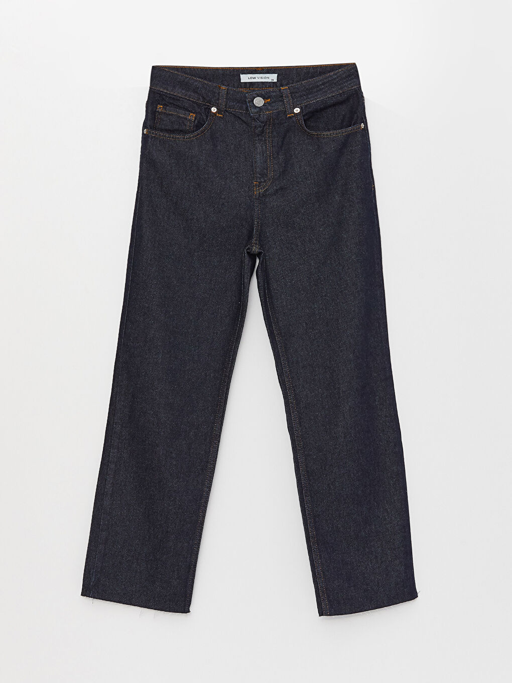 Women's Standard Fit Regular Denim Trousers -S3DL10Z8-423