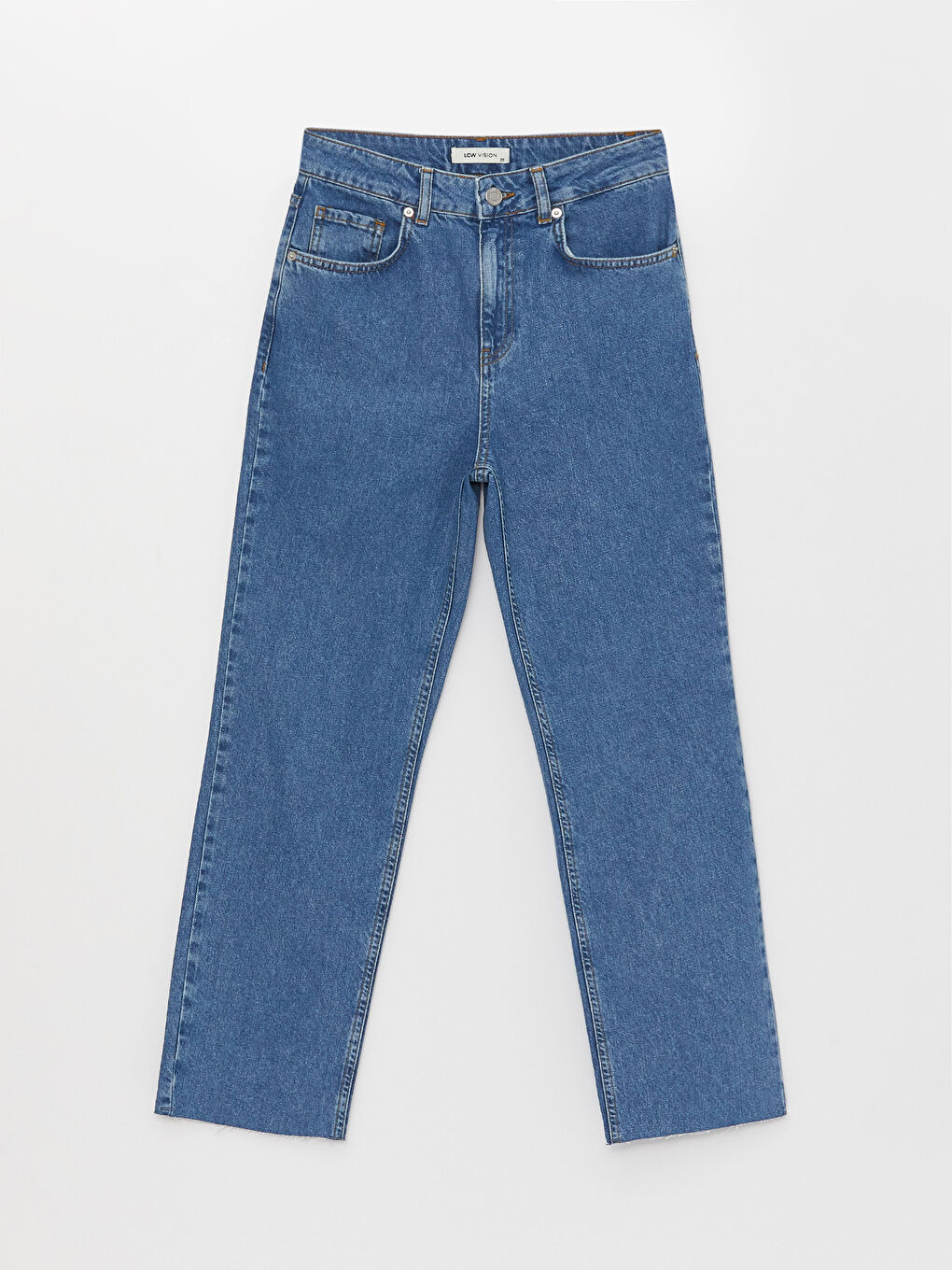Women's Standard Fit Regular Denim Trousers -S3DL10Z8-507