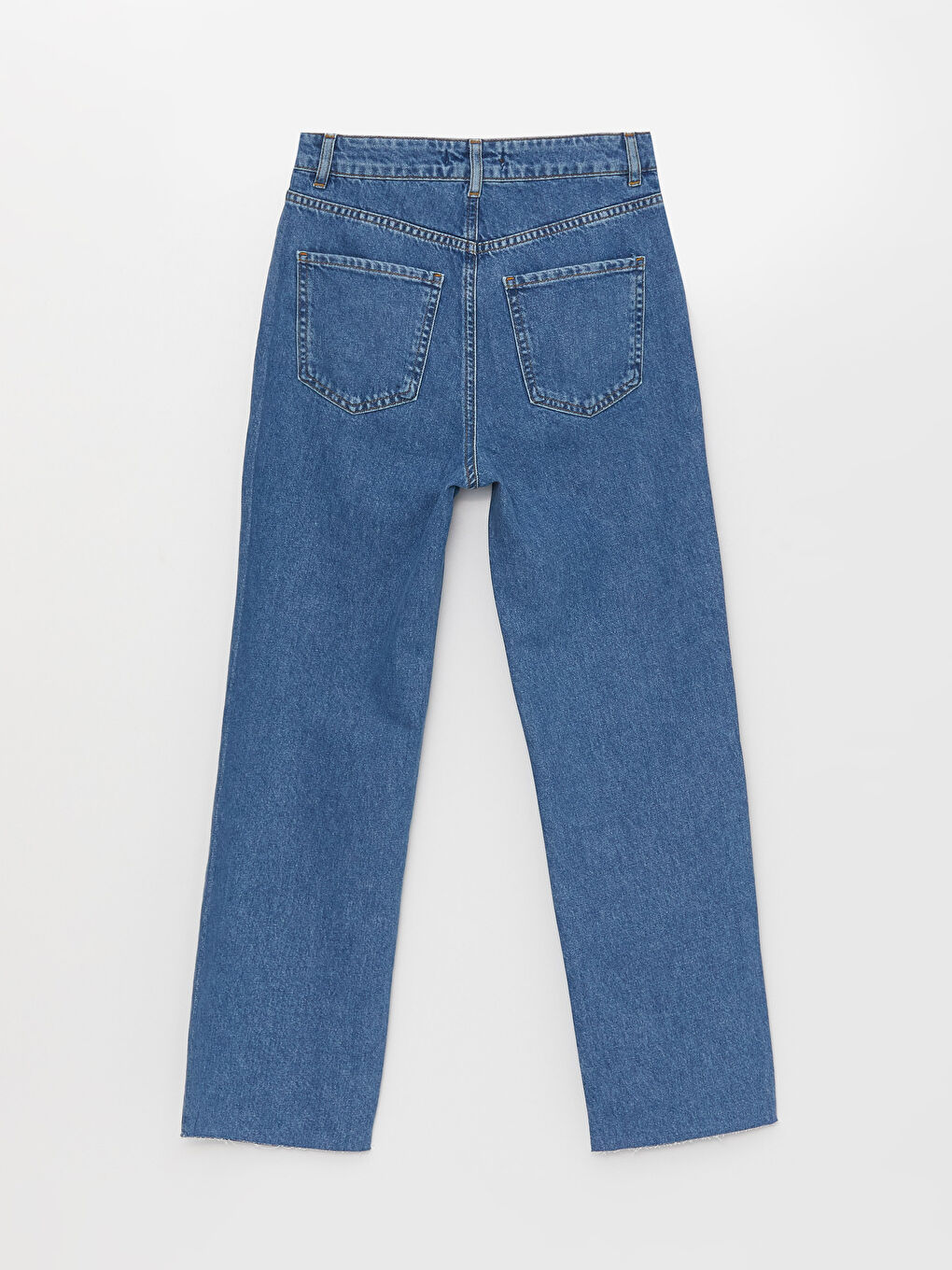 Women's Standard Fit Regular Denim Trousers -S3DL10Z8-507