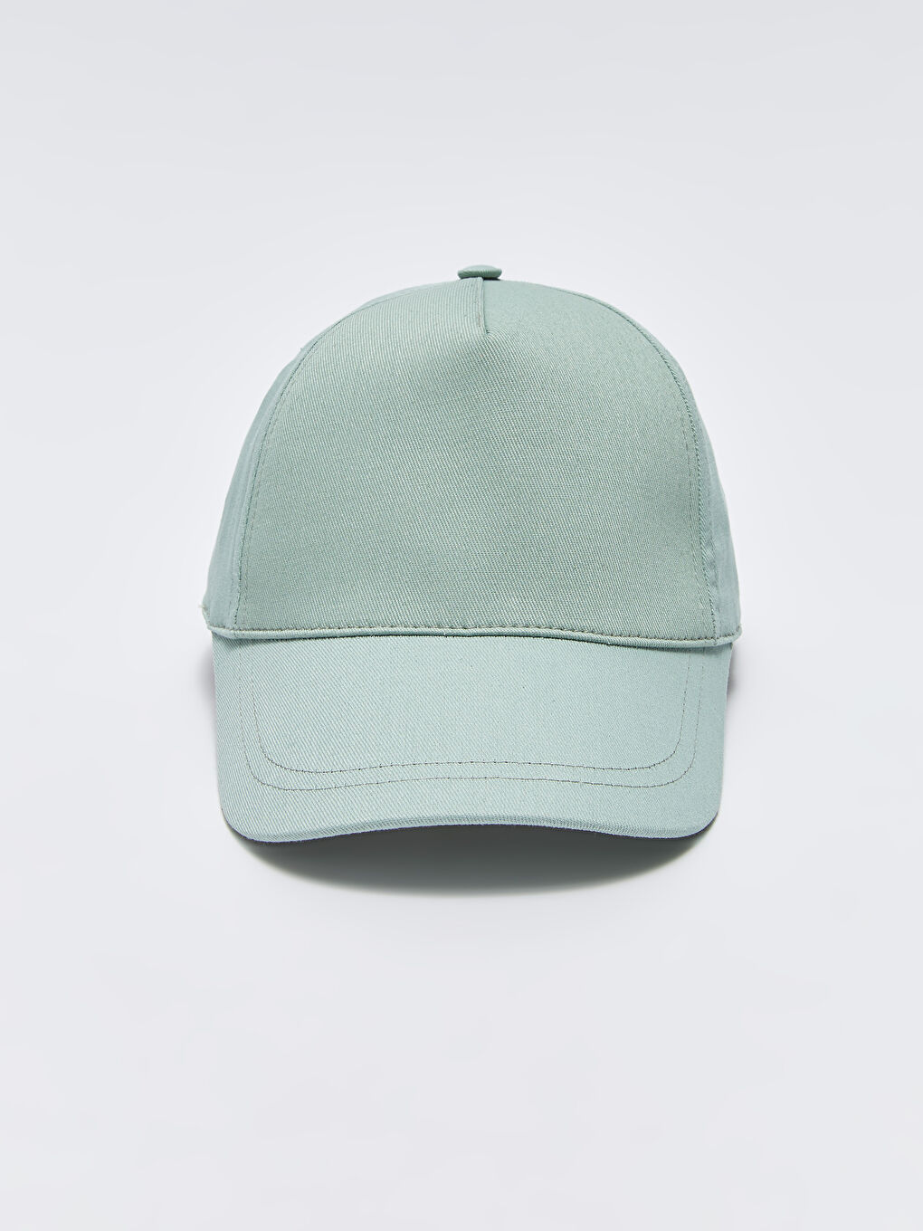 Yeşil Kadın Düz Kep Şapka-3