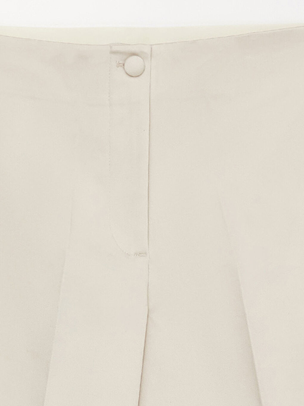 Gri Beli Lastikli Dar Fit Kadın Pantolon-6