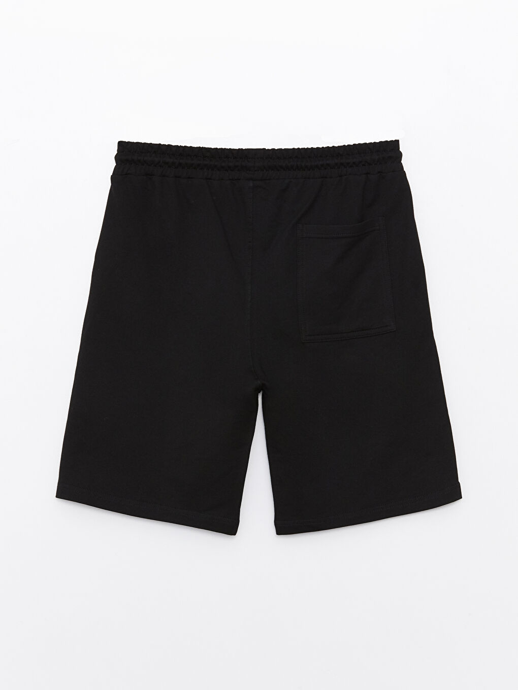 Siyah Standart Kalıp Erkek Şort-6