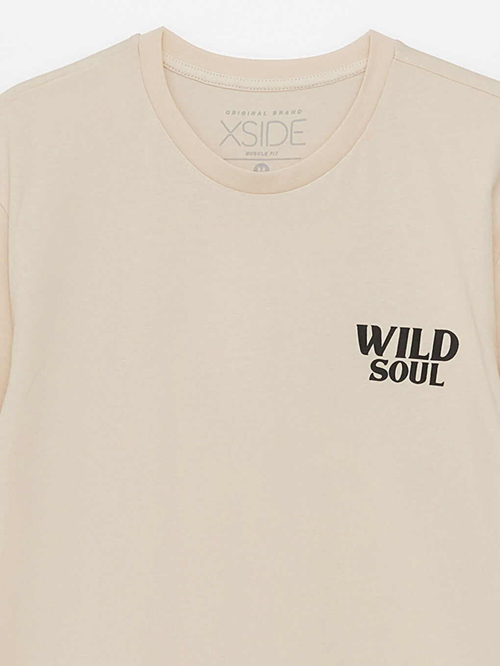 Crew Neck Short Sleeve Printed Combed Cotton Men's T-shirt-7