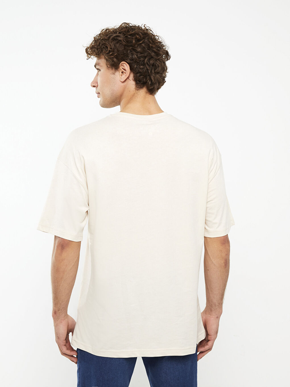 მრგვალი საყელო ჟერსი მამაკაცის მაისური-4