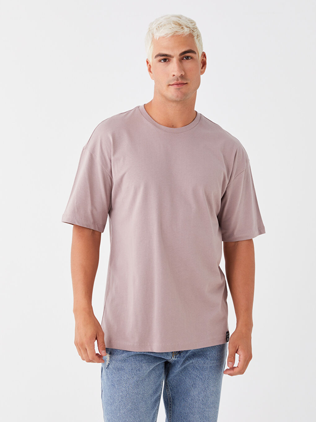 Crew Neck Jersey Men's T-Shirt-2