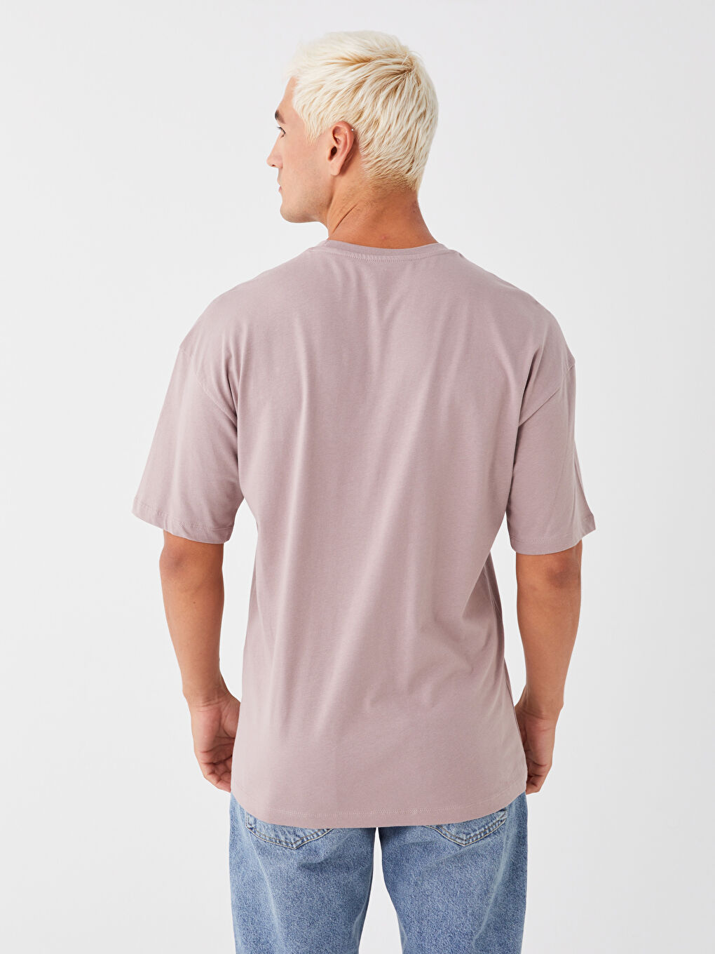 Crew Neck Jersey Men's T-Shirt-4