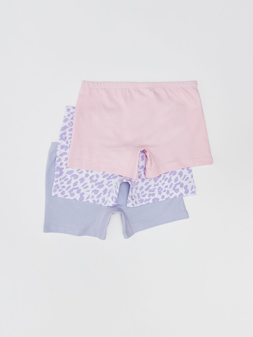 LCW Kids Lot de 3 Boxers en Coton Imprimé pour Filles -S3DL54Z4-G7S