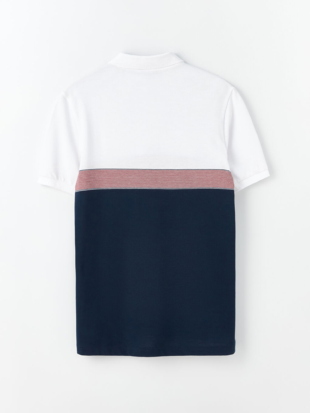 LCWAIKIKI Classic Polo Neck Short Sleeve Color Block Men's T-Shirt -S3DL70Z8-LGS