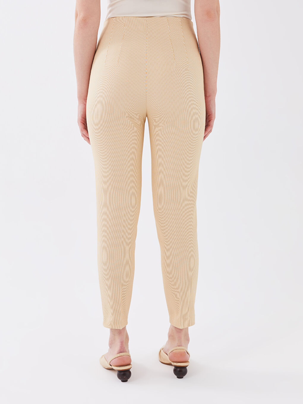 High Waist Standard Fit Women Trousers-4