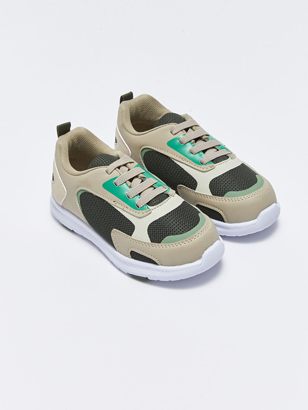 سنيكرز أولاد رضع ببلوك الألوان وأربطة جزم