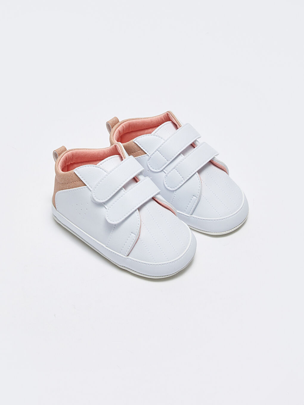 Pantofi pentru bebeluși fete premergători cu închidere Velcro