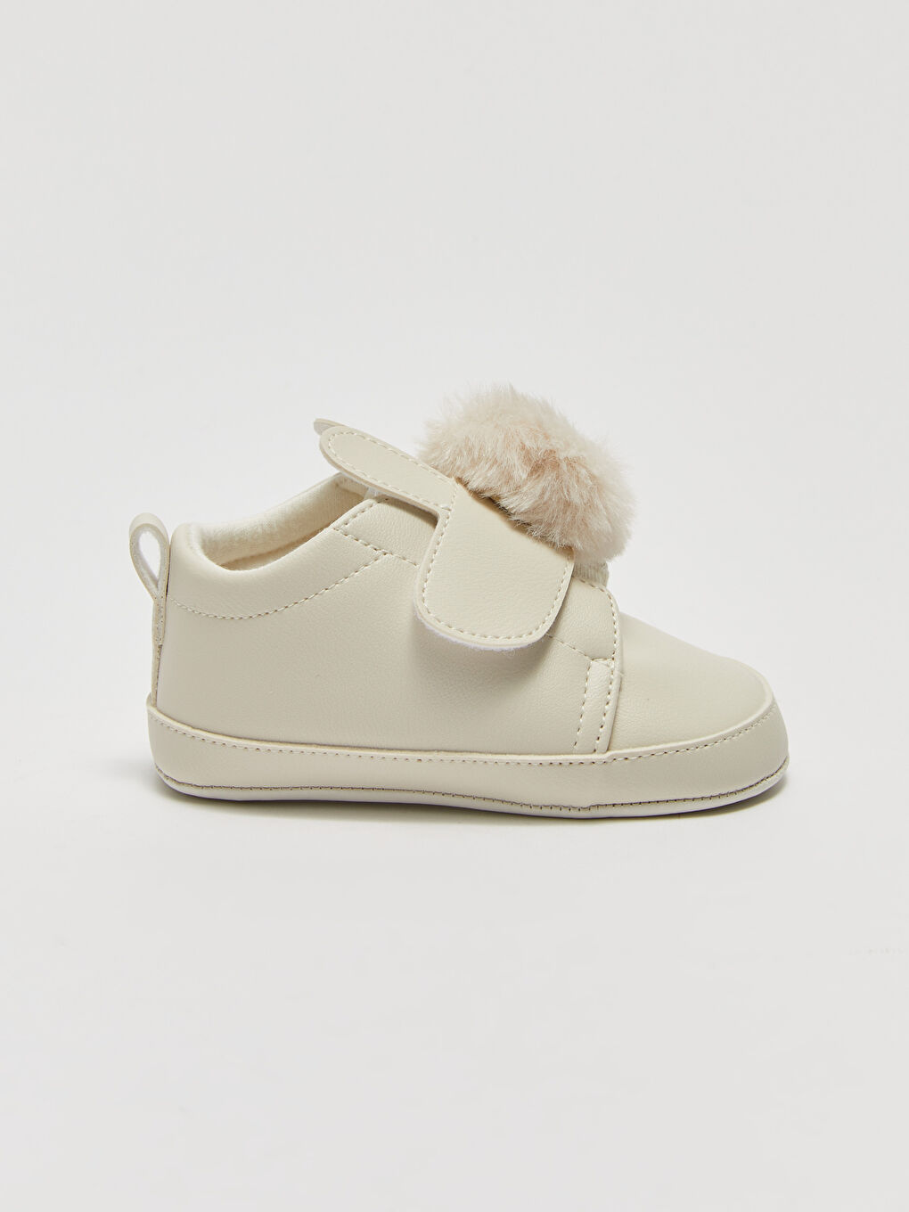 Pom-Pom Detailed Baby Girls' First Step Shoes -S3DM55Z1-SGP