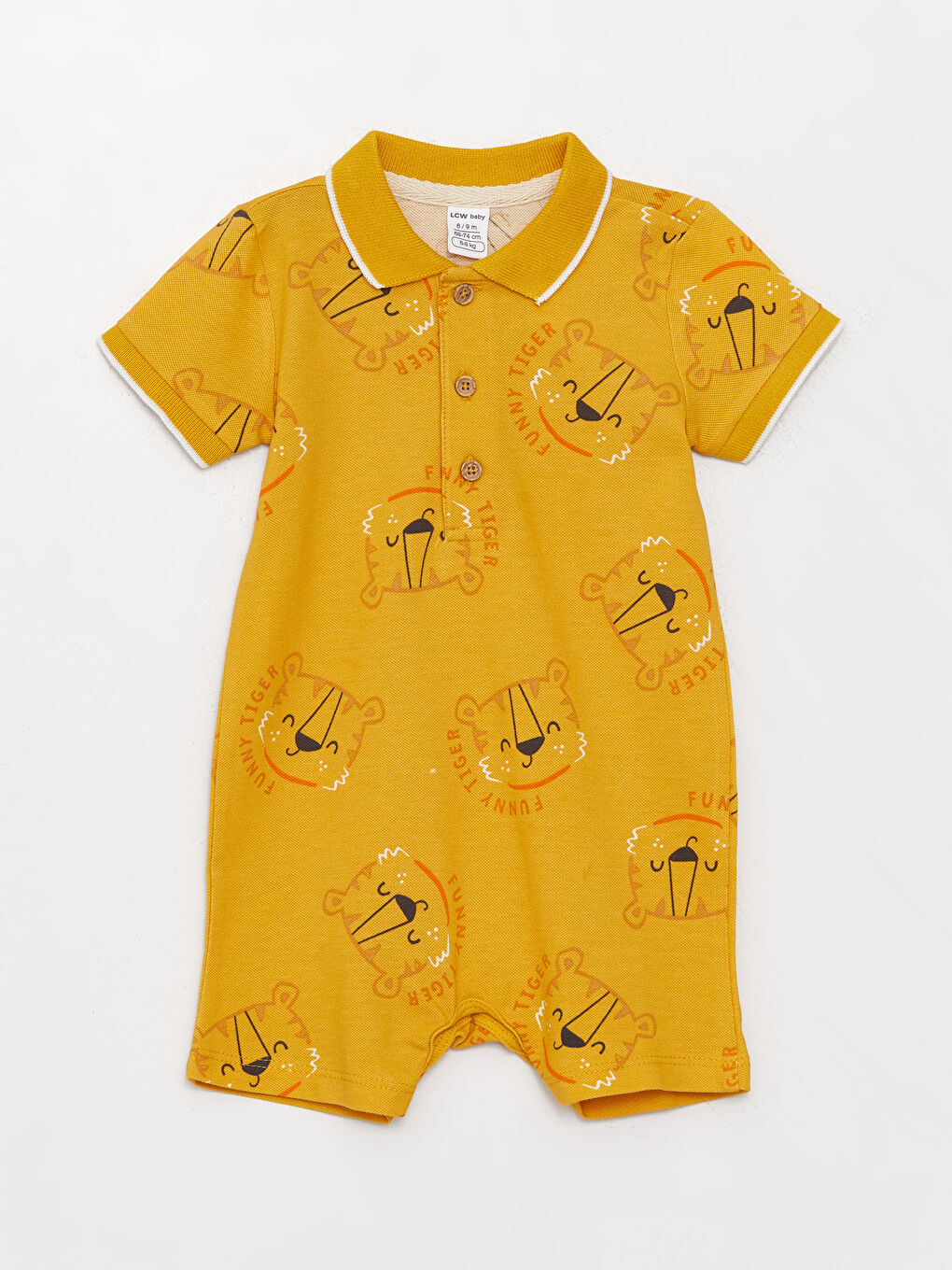 Комбинезон с водолазкой и коротким рукавом для малышей мальчиков