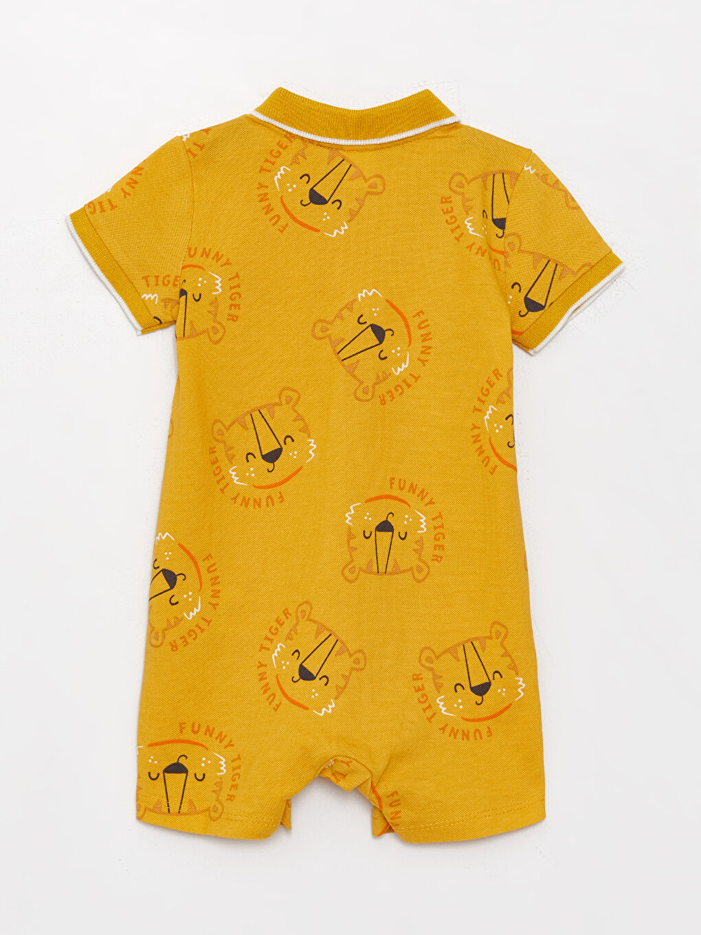 Комбинезон с водолазкой и коротким рукавом для малышей мальчиков-1