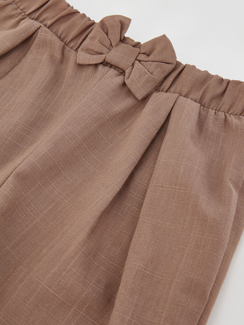 Сәби қыздарға арналған дөңгелек жағалы жейде мен шорты 2 данадан тұратын жинақ-4