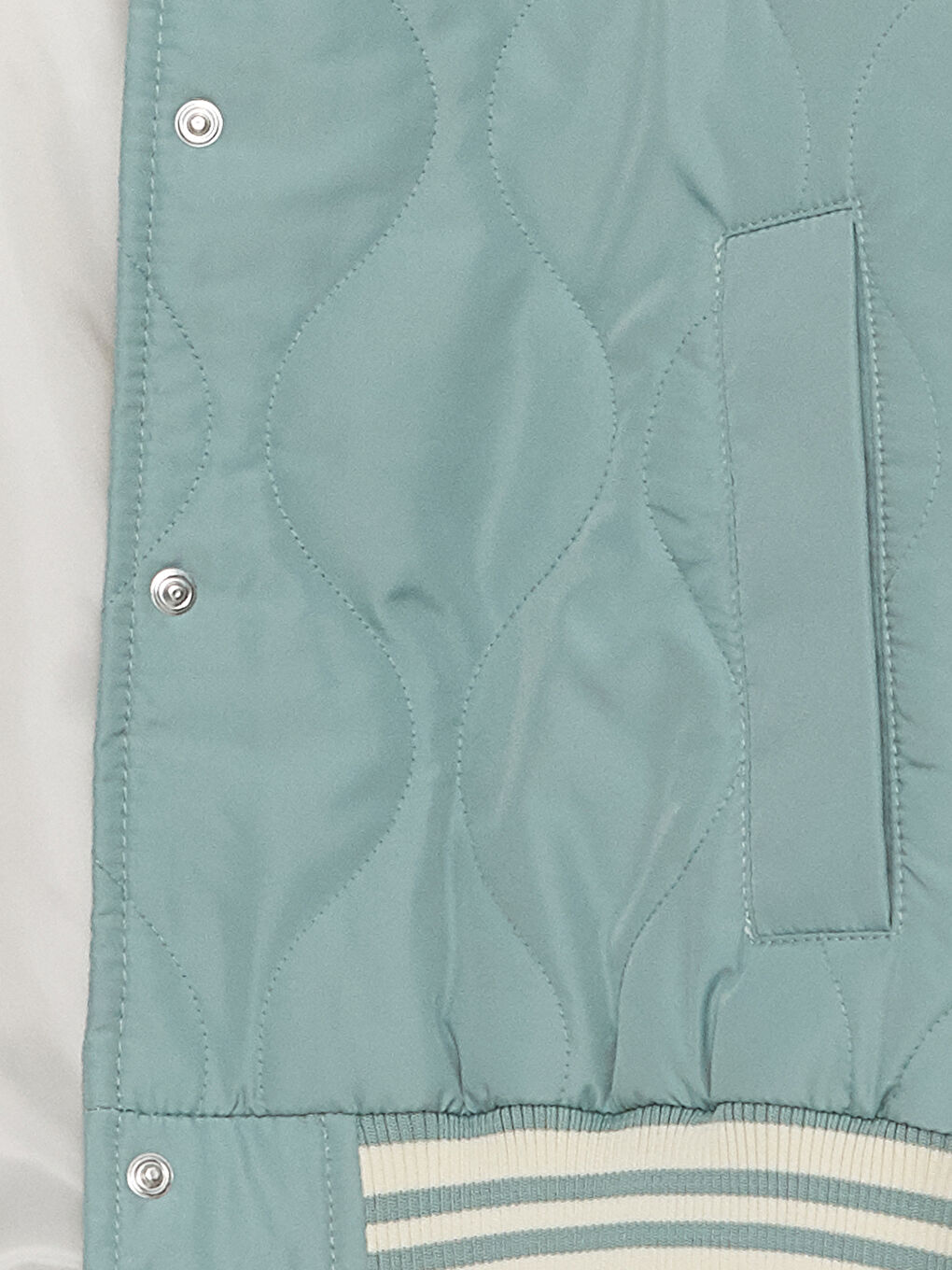College Collar Embroidered Long Sleeve Women's Coat -S3DM68Z8-V1A