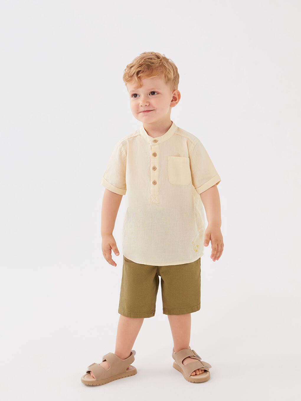 Basic Baby Boys' Denim Shorts -S3DM81Z1-JNN
