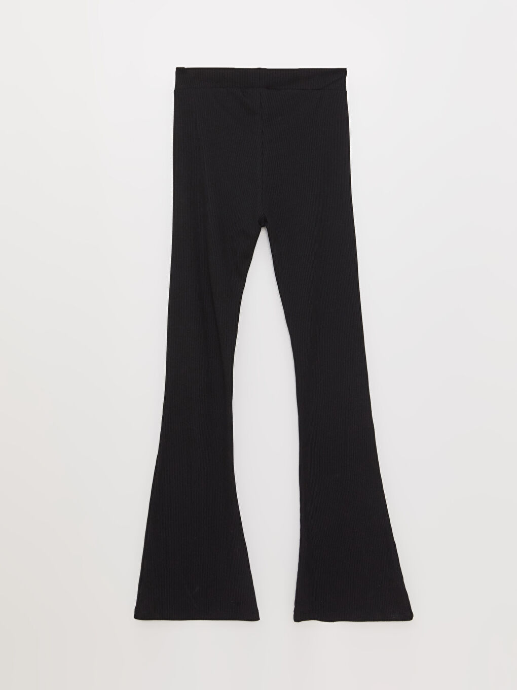 Women's Trousers with Elastic Waist and Flared Leg-6