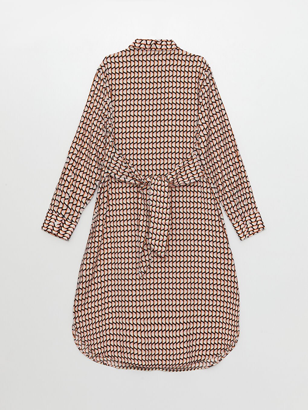 Patterned Women's Shirt Tunic-6