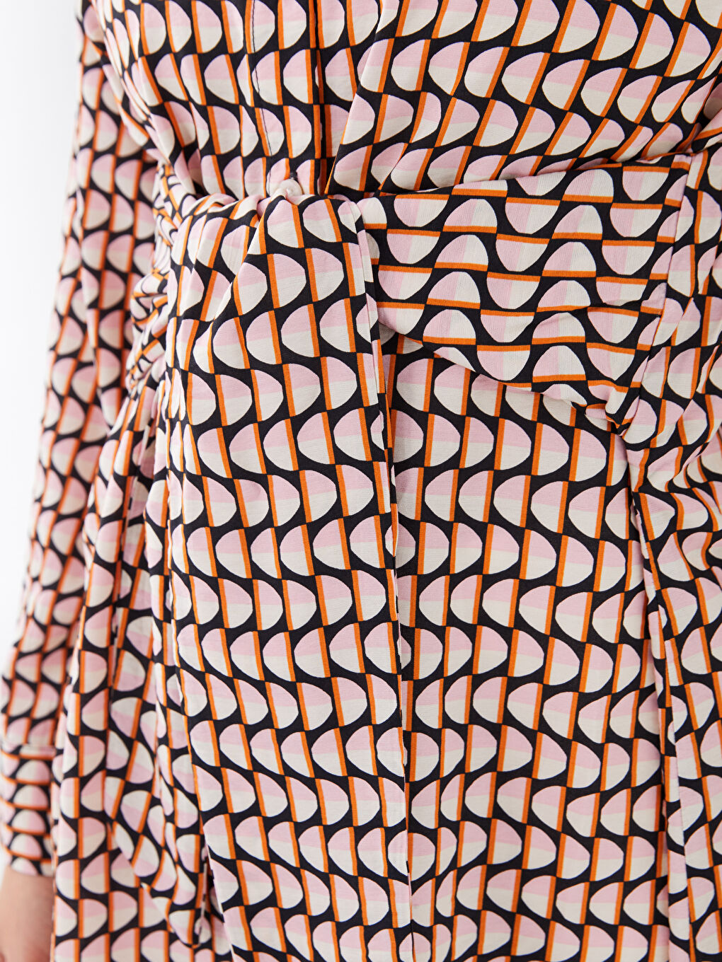 Patterned Women's Shirt Tunic-3