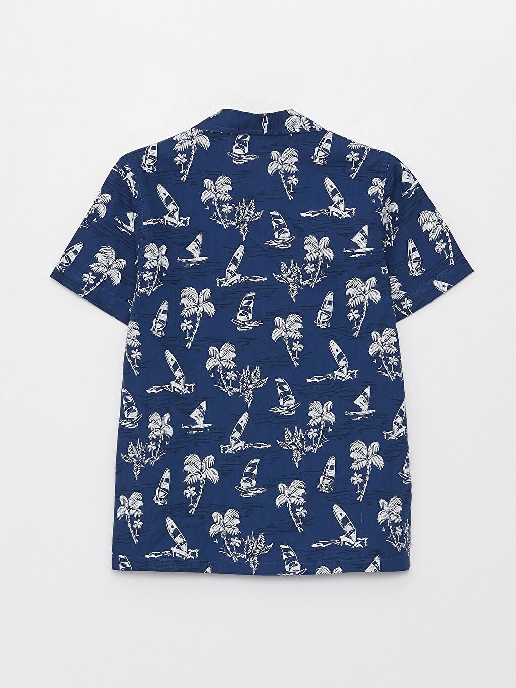 Patterned Short Sleeve Boy Shirt -S3DN62Z4-LSJ