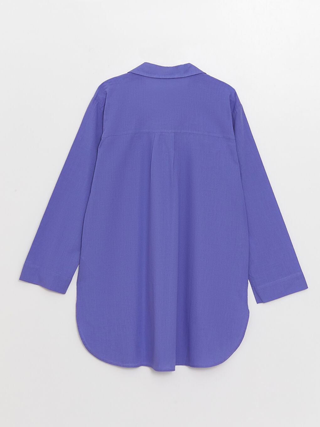 LCWAIKIKI Classic Tunique Chemise Unie à Manches Longues pour Femmes -S3DN63Z8-H2V