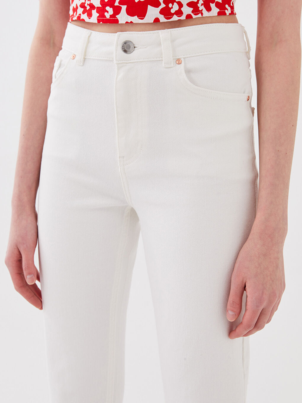 High Waist Slim Mom Women's Jeans -S3DN84Z8-KE8