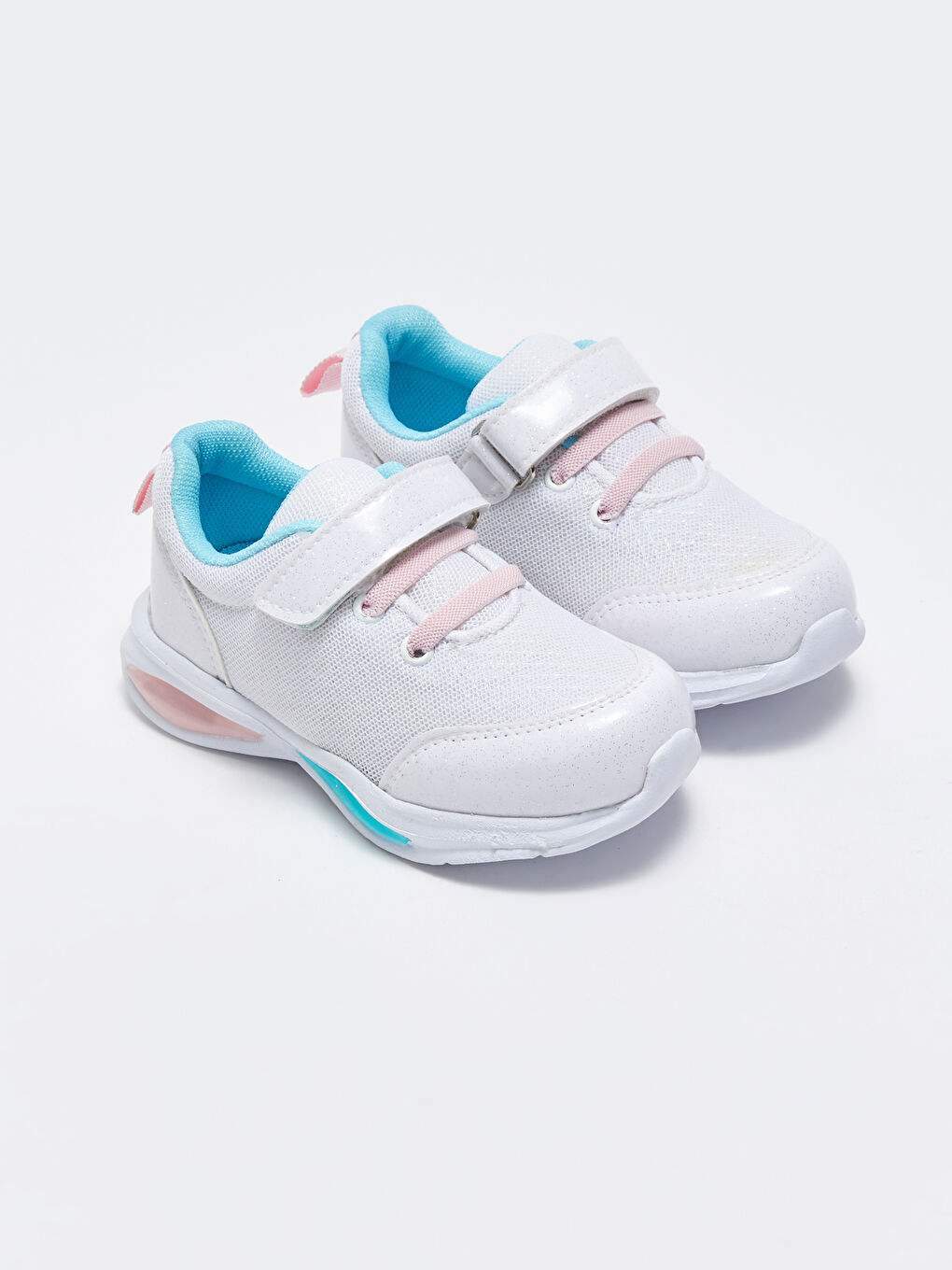 أحذية رياضية للبنات الرضع بنعل مضيء-1