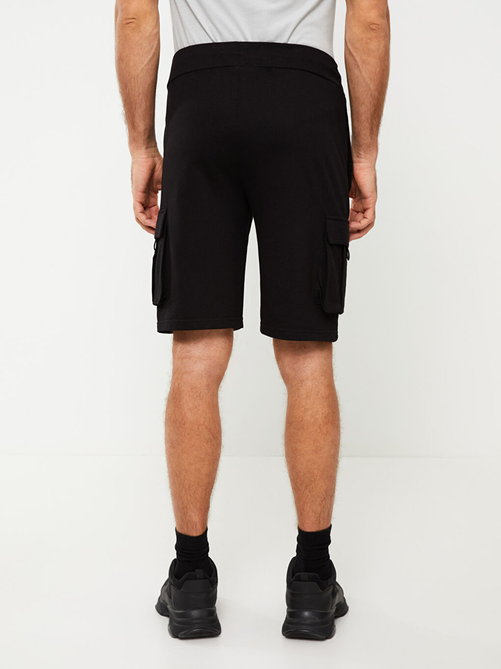 Slim Fit Men's Bermuda Shorts -S3DO13Z8-CVL