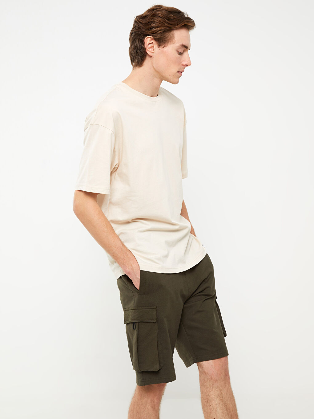 XSIDE Slim Fit Erkek Bermuda Şort -S3DO13Z8-MGL