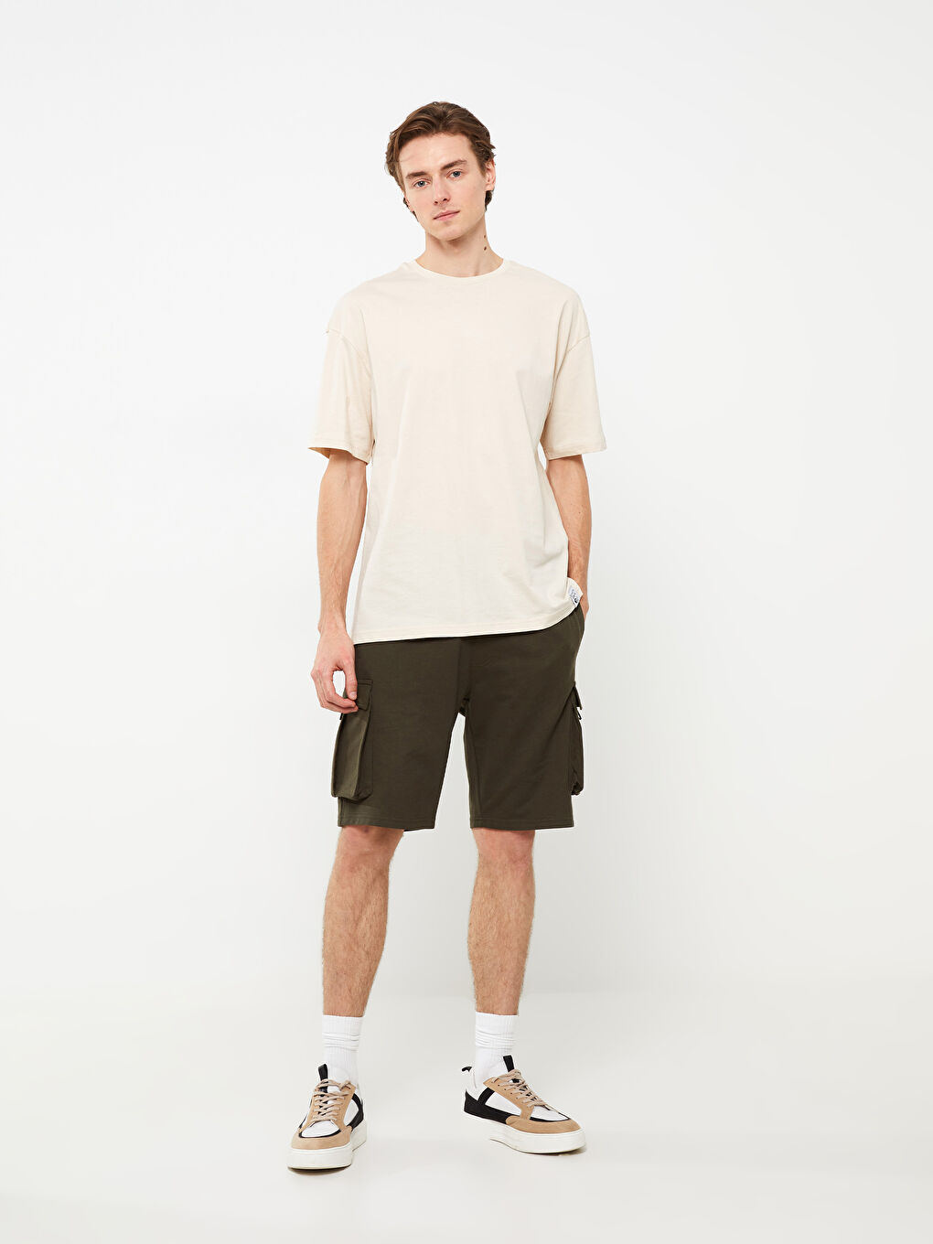 XSIDE Slim Fit Erkek Bermuda Şort -S3DO13Z8-MGL