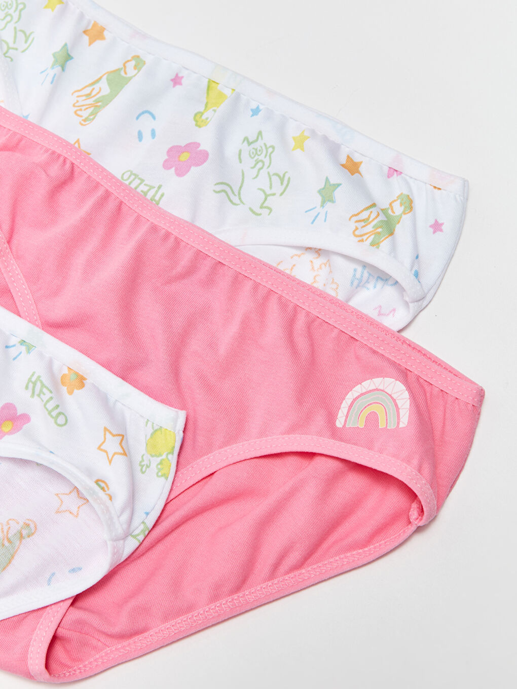 LCW Kids Culottes Imprimées Pour Filles Lot De 3 Pièces -S3DO82Z4-LU8