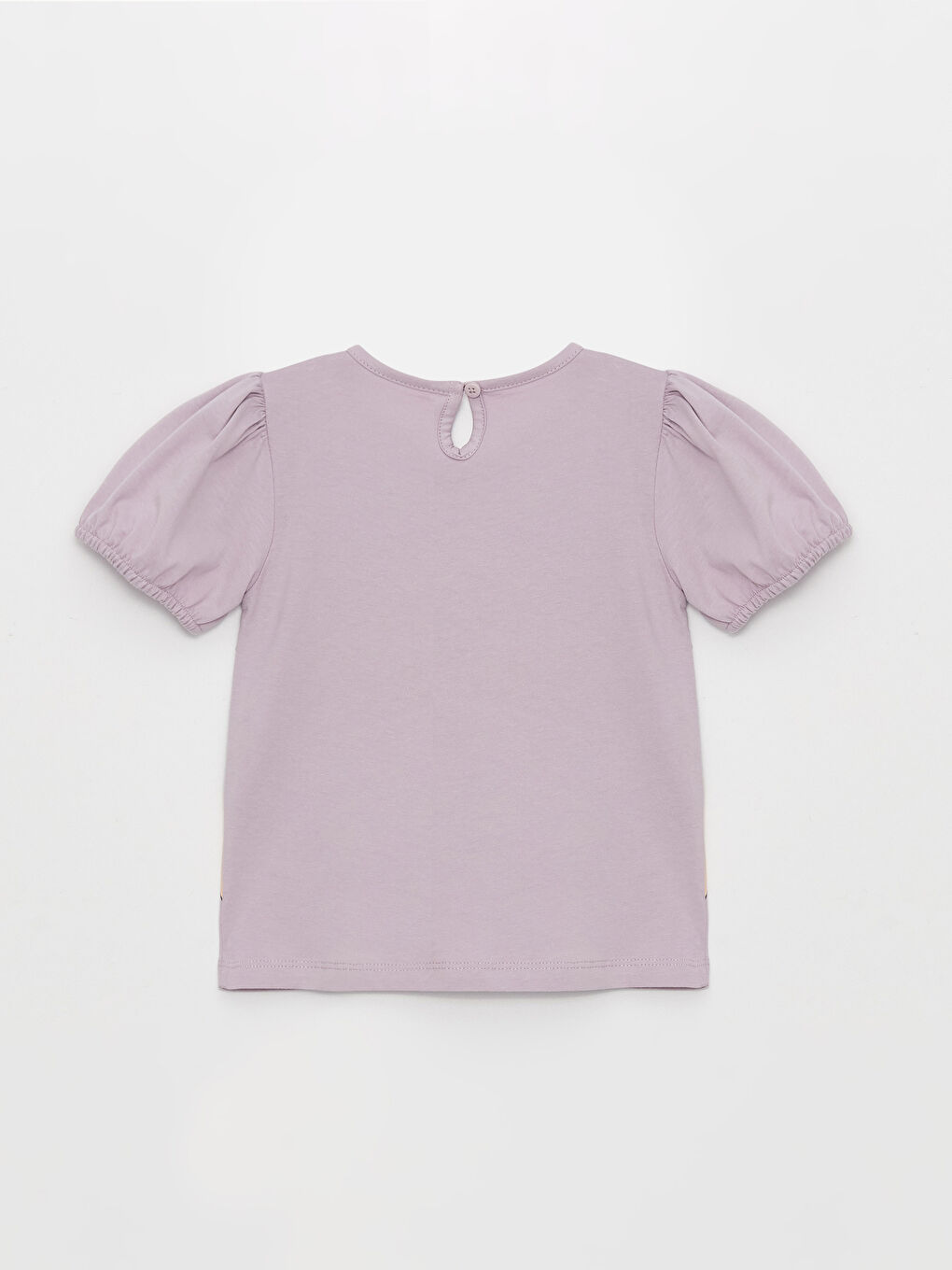 Crew Neck Short Sleeve Printed Baby Girl T Shirt -S3DP01Z1-S5H