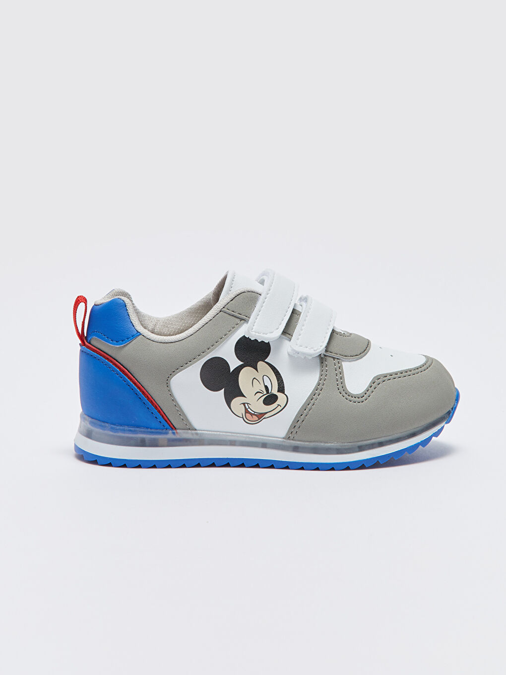 Lighted Sole Mickey Mouse Licensed Baby Boy Sports Shoes -S3DP14Z1-J5E
